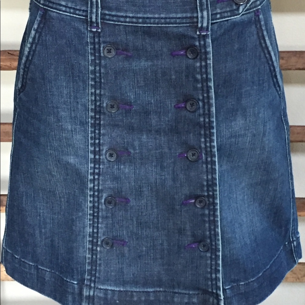 BICA CHEIA for Anthropologie Denim Skirt Size 8